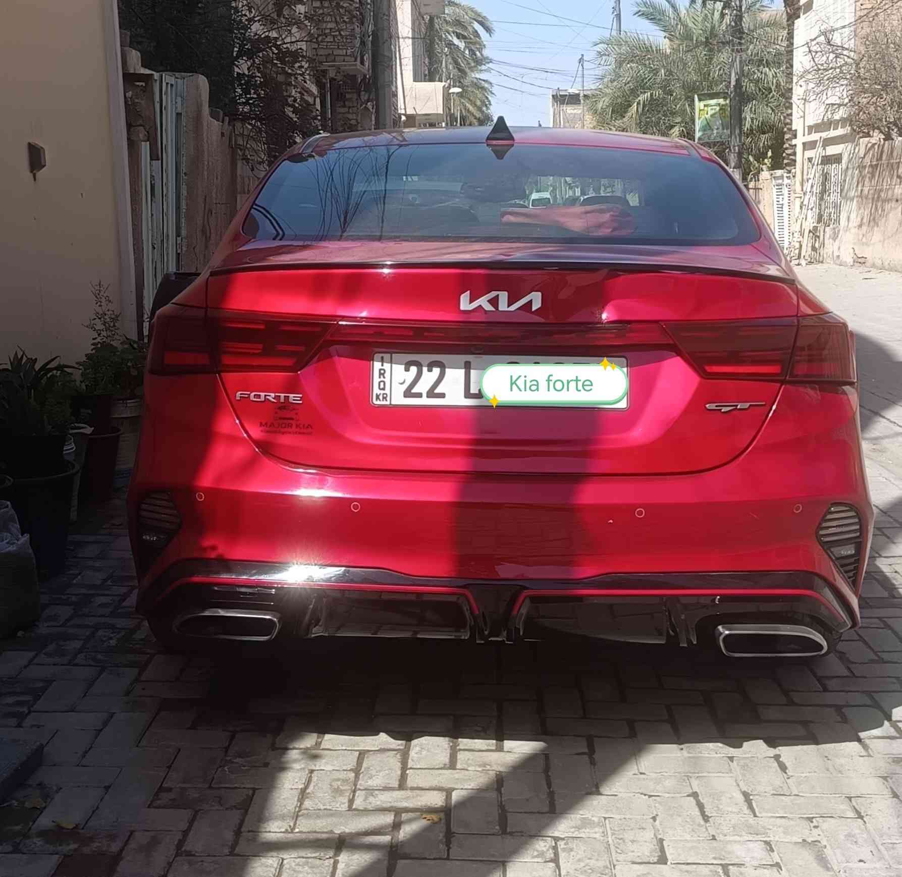 السلام عليكم 
للبيع كيا فورتي ب 148بيها مجال 
موديل 2022 GT
رقم اربيل الدولي بسمي تحويل ثاني يوم 
مكينه 1.600 تيربو كيرها DCT سبع سرعات
لايت فول  LED ثلاث عدسات LED نهاري اشراه LED بلوجكتر LED بك لايت LED
اشاير بالمري  + نقط عميه
بصمه تشغيل + بيبان + جنطه
تشغيل عن بعد
فتح جام سائق من ريمونت
تبريد بيانو 8 طكات مناخ منفصل
قطعتين تبريد 
كشن سايق كهرباء 4 حركات
تبريد + تدفئه كشنات 
رادار امامي جانبي خلفي
توقف ذاتي جنطه ذكيه تحديد مسار
اوتو هولد سايد بريك دمه
فتحه سقف اناره داخليه متغيره
كشنات حضن مختمه GT
ويلكب رياضي حجم 18 بلادي
حادث سيارة بنيد مبدل ومصبوغ
بيها ملاحظات رصعه باب السايق ورصعه بالجنطه
 للأستفسار  *********** بغداد, العراق
