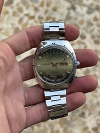 ساعة اورينت اتوماتيك ياباني اصلي نافذة عرض الشهري و اليومي  القطر ٤٥ ن...