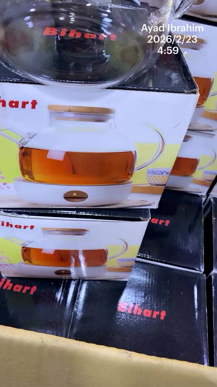 تخفيضات 🔥تخفيضات 🔥رجع توفررت وجبة جديدة من  قوري بايركس حراري قبخ خشب  .🌺🌺

السعر فقط .🔥
2.500 دينار . 🌺🌺

لحكووو قبل لايخلص 🏃🏃‍♂️🏃🇲🇦

العنوان // خانقين تولفروش امام معمل نسيج جانب دلسوز بزاز .🕰️🕰️

علمأ يتوفرر لدينا خدمة توصيل لجميع مناطق خانقين.🚗🚗


**إذا كنت صاحب هذا الإعلان وتريد حذفه لأي سبب، رجاءا أرسل رسالة إلى الدعم الفني**