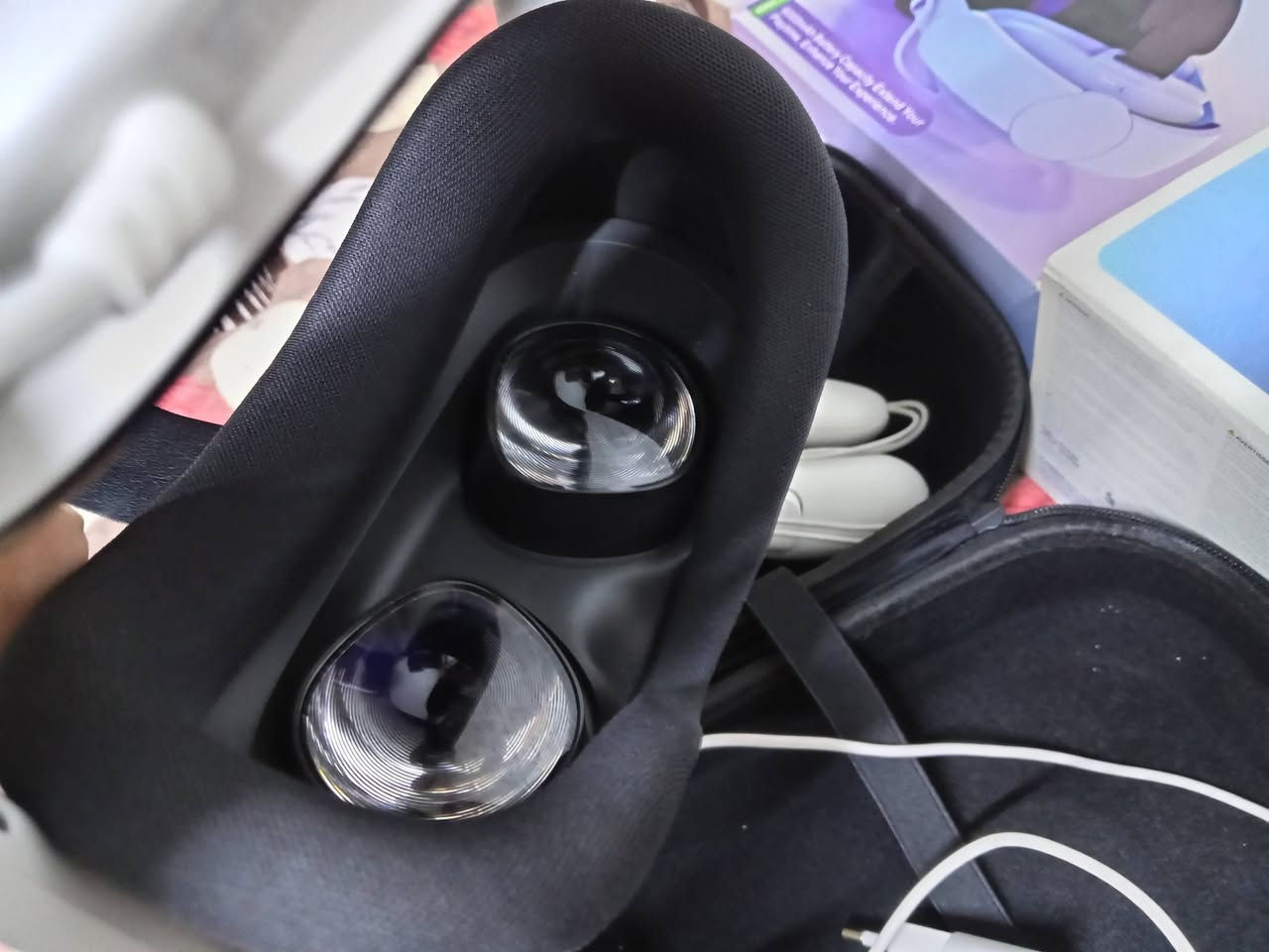 Meta quest 3s

128g
نضافة 100% استعمال شهر فقط
ملحقات كامله كارتون سوالفها

وياها ستراب بطارية ينطيك ساعتين اضافية جديد

العاب بيها ( اساسن كرييد - رزدنت ايفل - باتمان - و بعد هواي العاب بيها مرتبة و قوية)

اخوان الجهاز كامل مكمل يعني شد و العب و ادعيلي

جنطة حماية

سعر ٣٥٠ موجود توصيل جميع محافضات العراق راسلني و تدلل

***********
