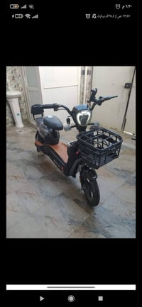 دراجة شحن • بطاريات جديدة • مكسور أمامي