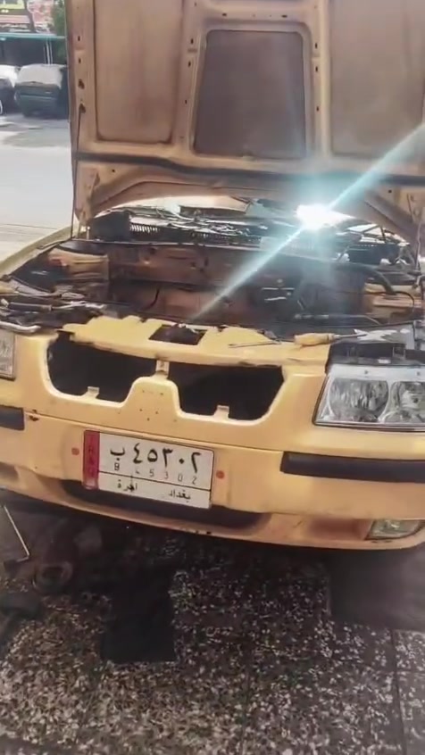 السلام عليكم اخوان اجتنه هاي السيارة السمند تجفيت عام وباقي التفاصيل في الفيديو ورشة وخدمات
(محمد الدراجي).  تجفيت وتصليح جميع انواع السيارات  ( كوري/ ياباني/صيني/ايراني) العنوان بغداد الشعب شارع النادي العربي مجاور مدرسة المنامه للاستفسار ***********
