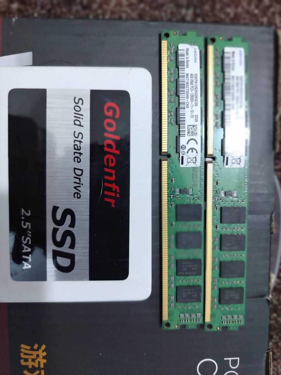 السلام عليكم
للبيع
1-Power supply مولد طاقةW (600)
2-Ssd 128g
3- Ram 4g × 2
للبيع كامل بسعر 60 الف ولا يوجد توصيل
للتواصل
***********
