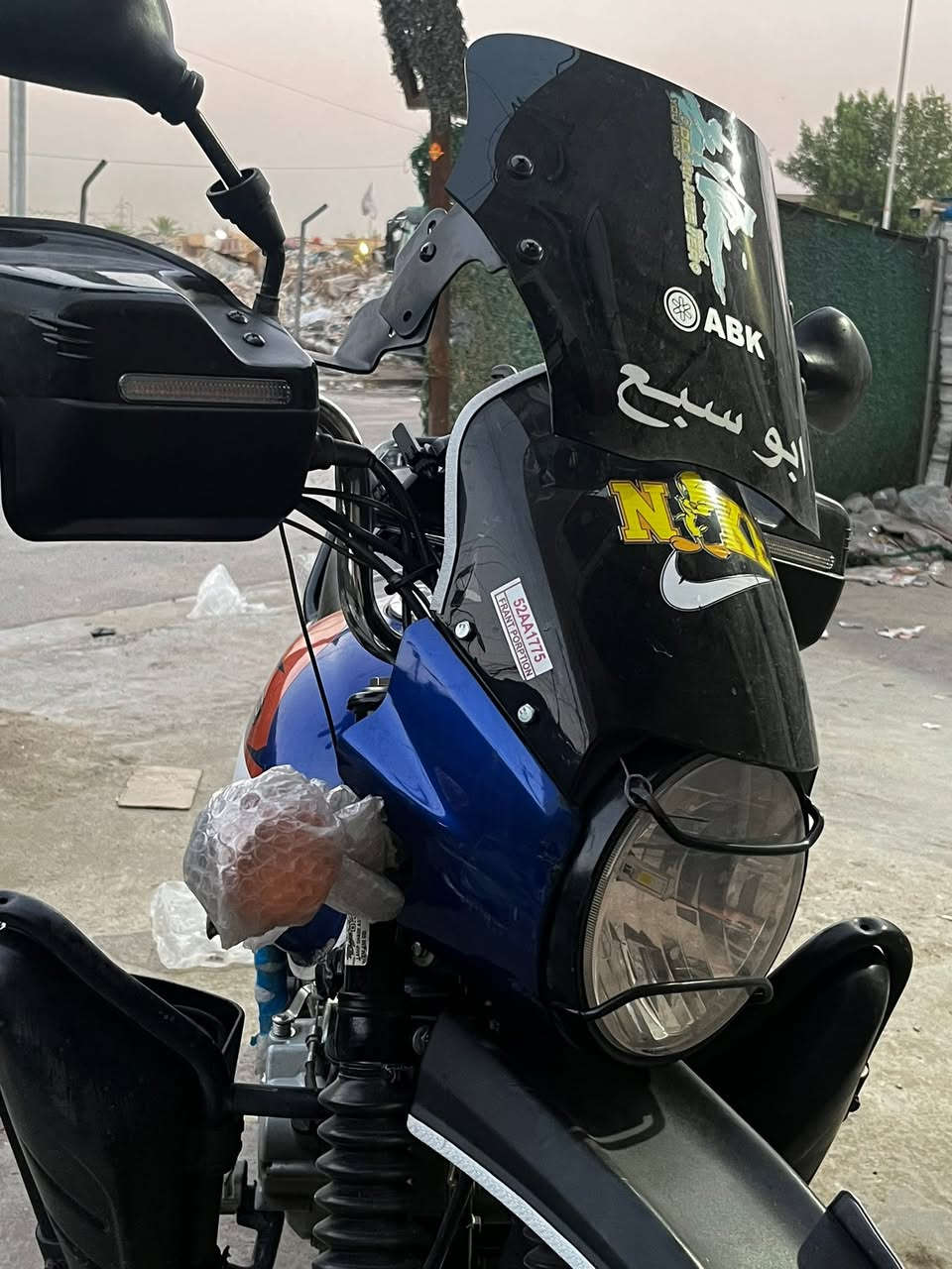 بوكسر جبلي موديل 2025  نگرة سلف الدراجة زيرو كلش نضيفة 7 أوراق كاملة  ثاني يوم ترقم مكفوله كفاله عامه دراجة بريكات خلفي امامي تايرات جديدة كهربائيات كلها جديدة ما ملعوب بيها دراجة بلادية ومكينه مكفوله مكاني بغداد الغزالية
***********
