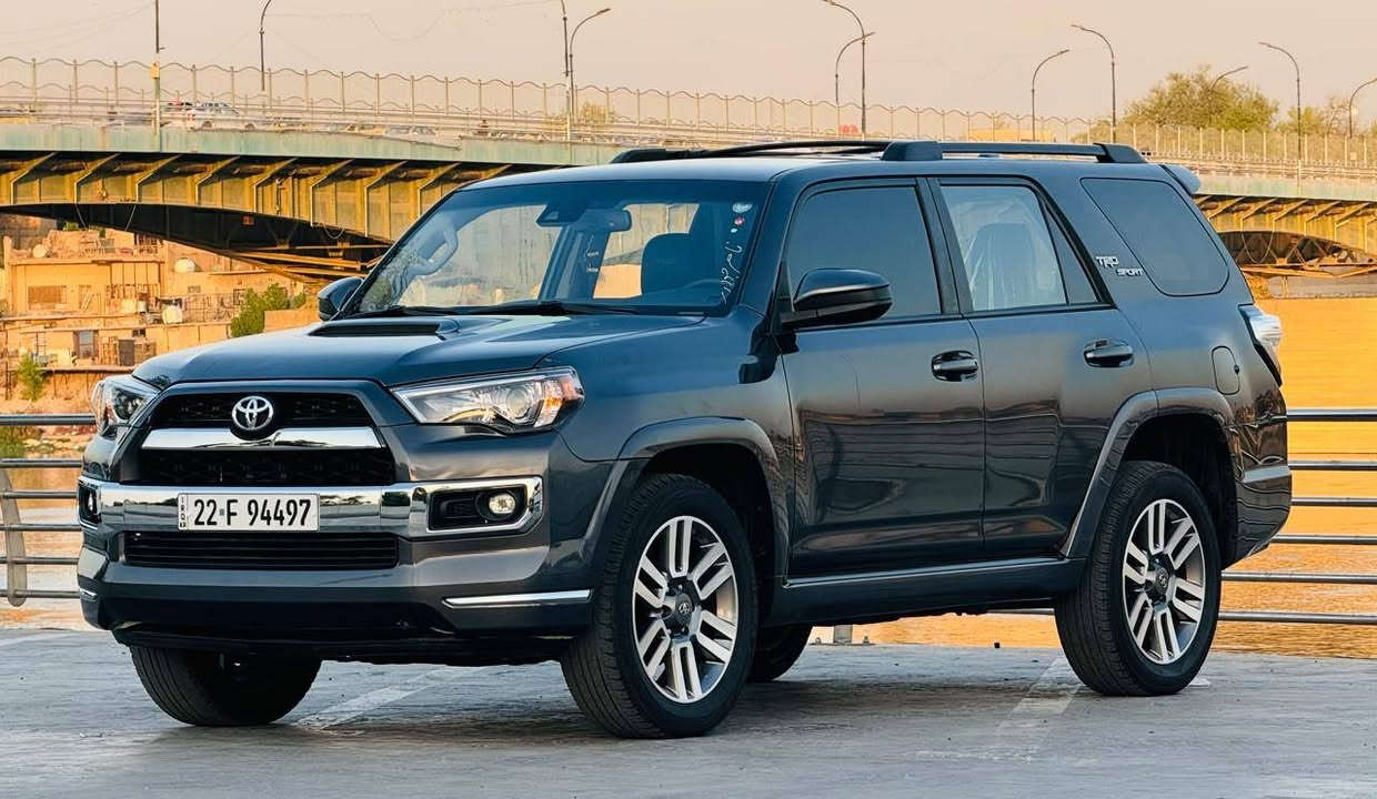 السلام عليكم 
فور رنر 2022 TRD SPORT رقم اربيل بأسم شركة وكالة او تحويل مضمون وصور الحادث مرفقة
وبيه 3 قطع كلير امريكا 
المواصفات : بصمة / جلد / كرسي كهرباء / شاشة كبيرة / كامرة / قطعتين تبريد / رادار امامي / رادار تعديل مسار / كروس سرعة / بلوجتر / 5 راكب 
مكاني بغداد 
للتواصل والاستفسار : *********** ☎️
