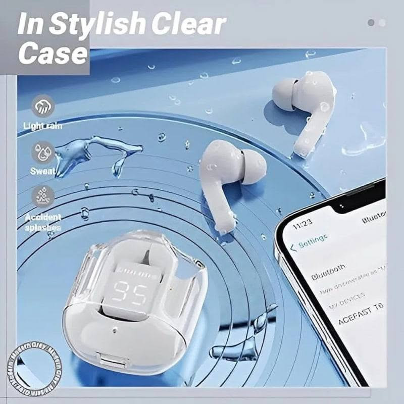 سماعات أذن لاسلكية من طراز Ultrapods Max Wireless 5.3.
تتميز السماعات بتقنية Bluetooth 5.3 للاتصال اللاسلكي السلس.
تحتوي على شاشة LED رقمية لعرض مستوى البطارية.
تأتي السماعات مع ميزة إلغاء الضوضاء النشطة (Active Noise Cancellation).
تتميز بتصميم مقاوم للماء والعرق (IPX4 أو IPX7).
تتوفر السماعات بألوان مختلفة وتصميم شفاف.
السعر:8 آلاف


**إذا كنت صاحب هذا الإعلان وتريد حذفه لأي سبب، رجاءا أرسل رسالة إلى الدعم الفني**