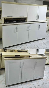 كاونتر مطبخ • MDF تركي • طباخ ٥ عيون