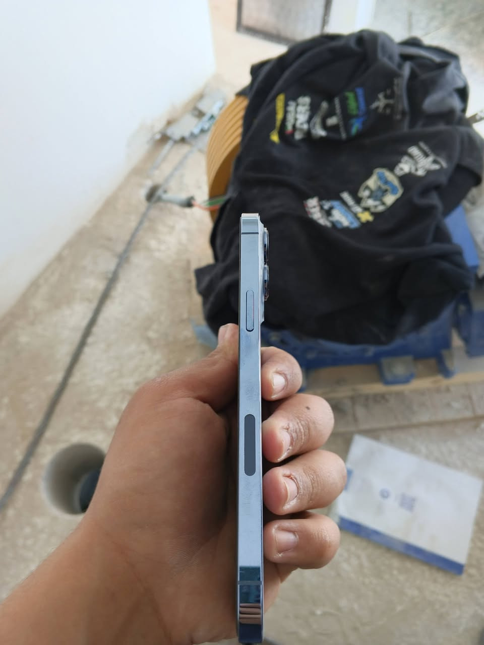 ايفون 13 برو ماكس
ذاكرة 256
بطارية 84
لون بحري 
الجهاز ما مفتوح 
نموذج A 
الجهاز مكفول بكلشي
نظافة قوية شخط ما بيه
السعر 670الف
الرقم *********** تواصل واتس
