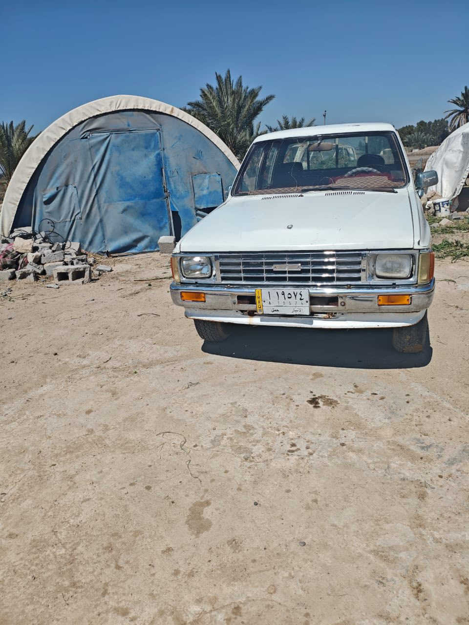 للبيع بيكم دبل 1988
رقم انبار مصبوغه جماليه فقط 
محرك مكفول كير اكسل سياره جاهزه تخم 
العنوان الانبار عامريه الفلوجه 
تحويل 
السعر 42 وبيها مجال بصيط 
***********
