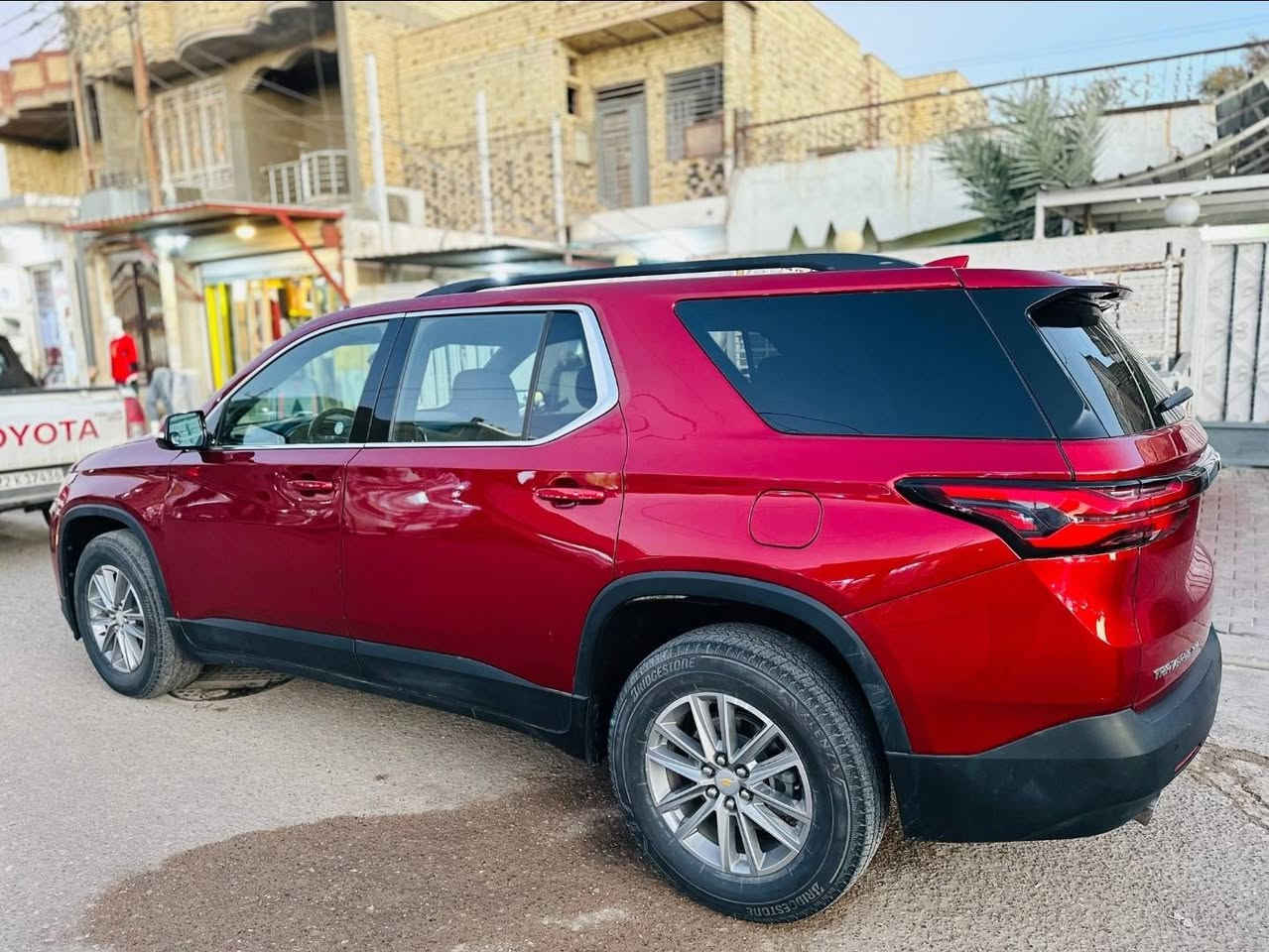 للبيع ترافرس
2022 LT

بصمه اربع أبواب

جنطة كهرباء 

تبريد 3 قطع 

شاشة قاصة  حجم كبير 

7 راكب سياحي  

نظام تحديد المسار 

سايد بريك كهرباء   

6 سلندر 3600ماشي 97 الف

ضرر السياره  موضح بالصور 

السيارة كاملة من 

كل النواحي بدون اعطال 

مكان السيارة العمارة

رقمها بغداد بأسمي

السعر240وبيها مجال بسيط  رقم ***********
