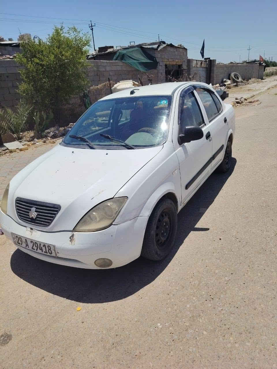 طيبه ٢٠١٥ رقمها واصط مشروع وطني مكفوله كشره وكير ومكينه وتبريد  حداديه تخم تاير سياره جاهزه مكانها ميسان قضاء الكحلاء ***********
