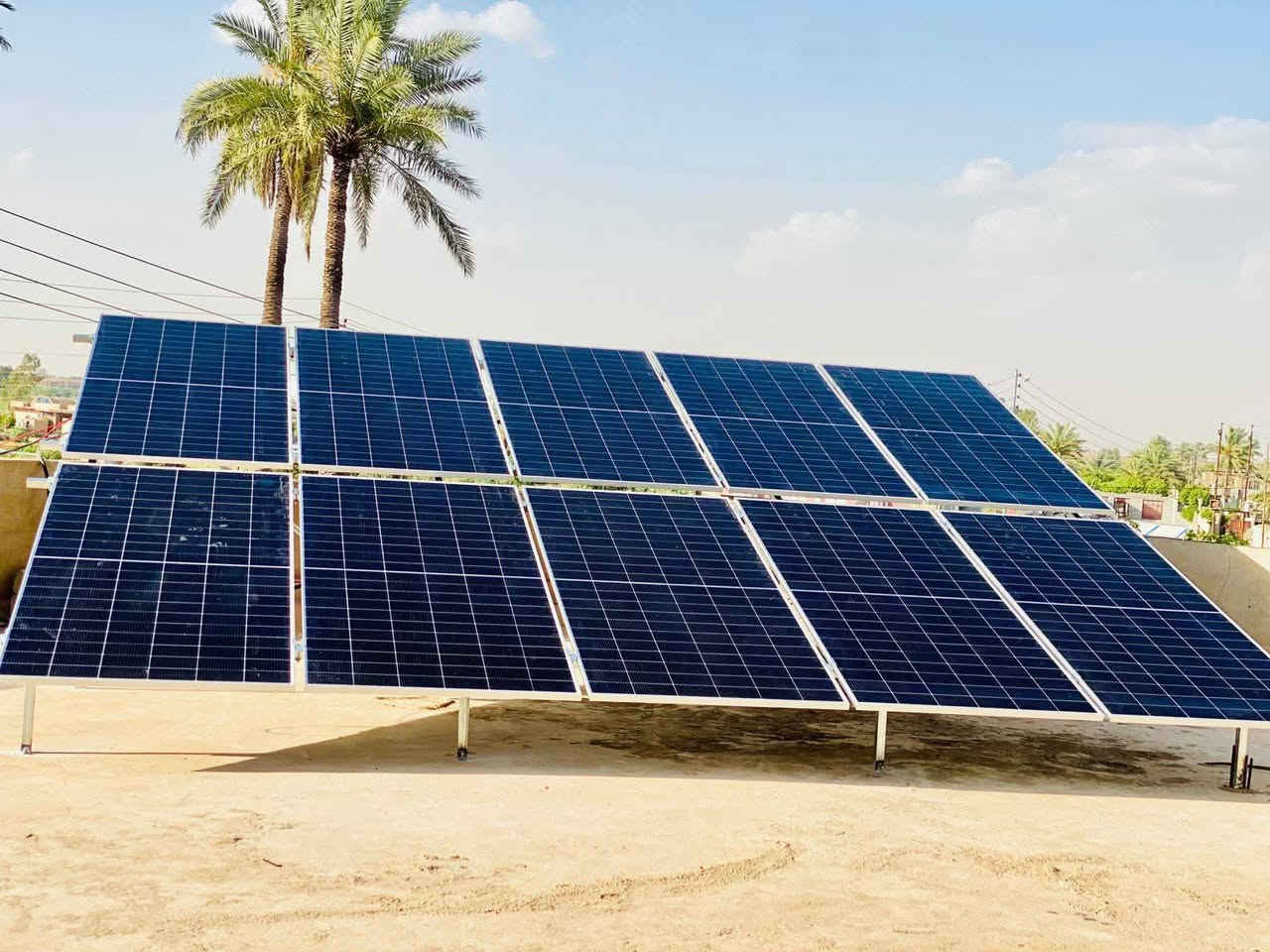 تم ربط منضومة طاقة شمسية بقدره 20 امبير ليلي نهاري من قبل  شركة الجزيرة للطاقه الشمسية تاريخ النصب 17/5/2026 وتم استخدام بطاريات العملاقه بقدره 10 كيلو واط وانفيرتر  بحجم 8 كيلو واط وبضمان لمده ٢ سنوات والواح رايزن  بقدره 740 واط بضمان لمده 15 سنه كل ذالك تم بواسطه كوادر ابطال شركة الجزيرة   فرع بغداد للتواصل او الاستفسار الاتصال على الارقام التالية معين‏‪***********‬‏()***********
