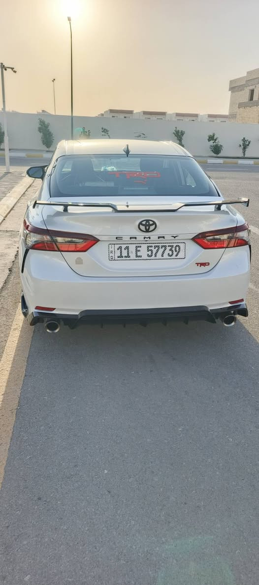 اقوى وانضف كامري TRD
كليين تايتل بدون صبغ وبارد فقط.دعامية امامي 
2023 وبسعر مناسب جدا 

سلامي للجميع 

سونر مرفق 

ماشي 17  الف مايل فقط

الايرباك طاك

V6 3500🚀🚀

المواصفات فوول معروفه للجميع (بصمة تشغيل وتشغيل عن بعد -رادار جانبي -شفتات ستيرن -كشنات جلد كهرباء -وضعيات قياده  حساسات .كامره خلفيه )

تو كلر بلادي 

بدون اي صيانه داخل العراق كلشي بلادي برغي ممفتوح
بانزين محسن ودهن وكاله من اكسادو 

تخم تاير مشلن من امريكا سعره ١٢ ورقه 

دبل كزوز رياضي مختم trd صوت طرررب

ويل رياضي وكشنات جلد مختم TRD

السعر 243 وبي مجال حق الجية 

*********** دكتور احمد ديوانية, القادسية
