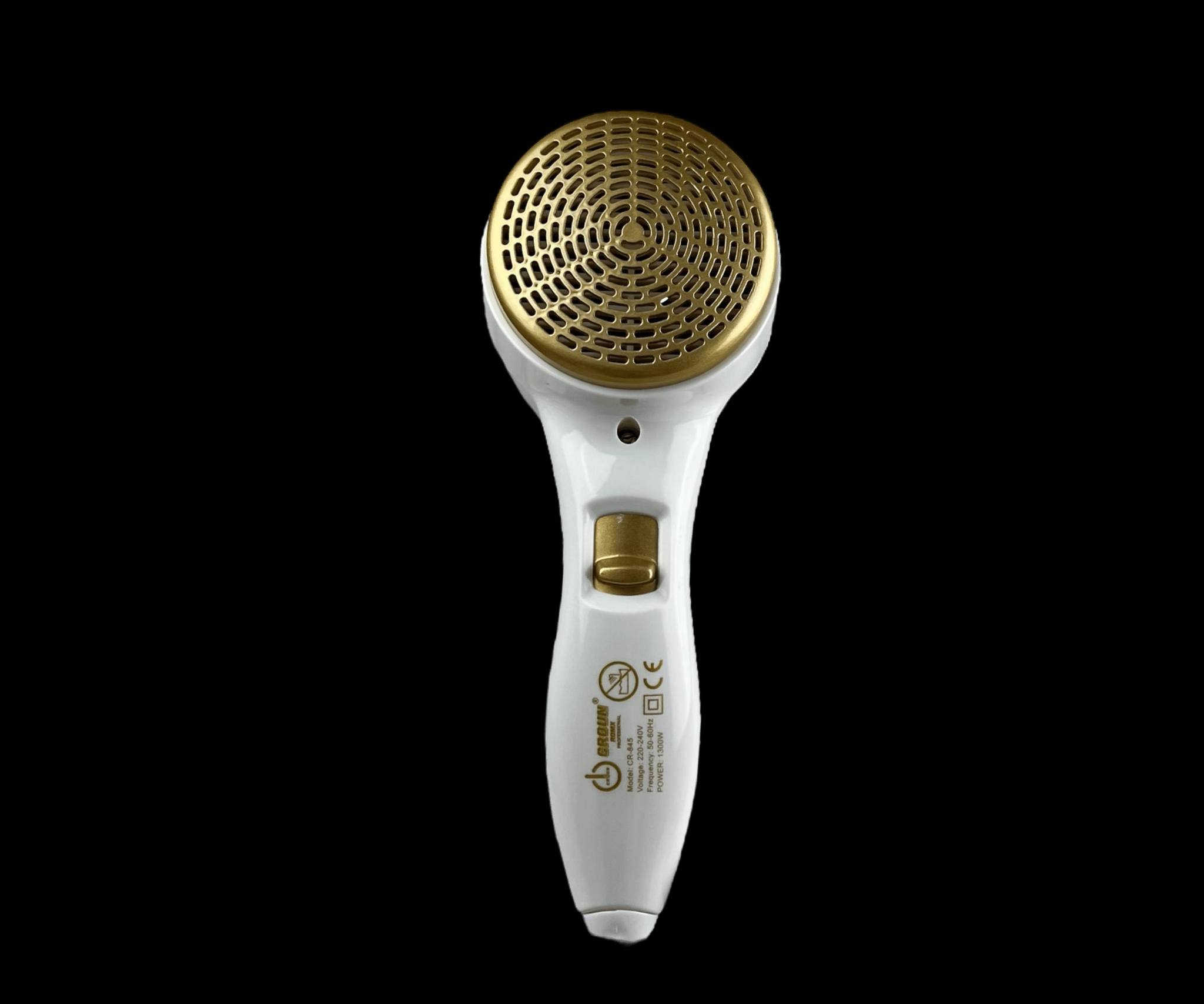 مجفف شعر للحمام ماركة كراون

المميزات:

تصميم خفيف الوزن ومميز مع هيكل من البلاستيك القوي

توزيع متساوي لدرجات الحرارة تمنح المستخدم الثقة والراحة أثناء الاستخدام

يحرر الأيونات السالبة

قاعدة من البلاستيك القوي للتثبيت على الجدار

2 نمط للتشغيل

زر تشغيل إطفاء

سلك دوار 360 درجة يمنح الراحة أثناء الاستخدام

الطاقة: 1300واط

طول سلك الكهرباء: 1 متر

ابعاد المنتج: الطول: 24 سم القطر: 4 سم

25 الف و التوصيل مجاني لكل محافظات العراق

يحتوي على براغي مخصصة للتثبيت على الحائط


**إذا كنت صاحب هذا الإعلان وتريد حذفه لأي سبب، رجاءا أرسل رسالة إلى الدعم الفني**