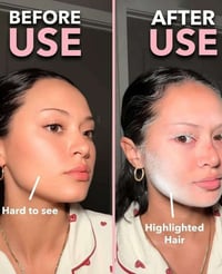 بخاخ تحديد الشعر • تقشير البشرة • حلاقة الوجه