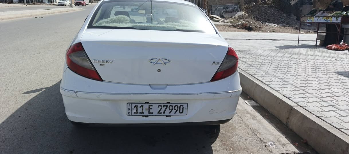 شيري A3 موديل 2014 محرك وكير مكفولات تخم تاير جديد صدر امامي جديد صدر خلفي جديد سنوية ل 28 مكفولة حلوة جديدة رقم نگليزي بغداد جاهزة من كلشي مكان السيارة كوت مركز المدينة السعر 52بيها مجال 
***********
‏‪***********‬‏
