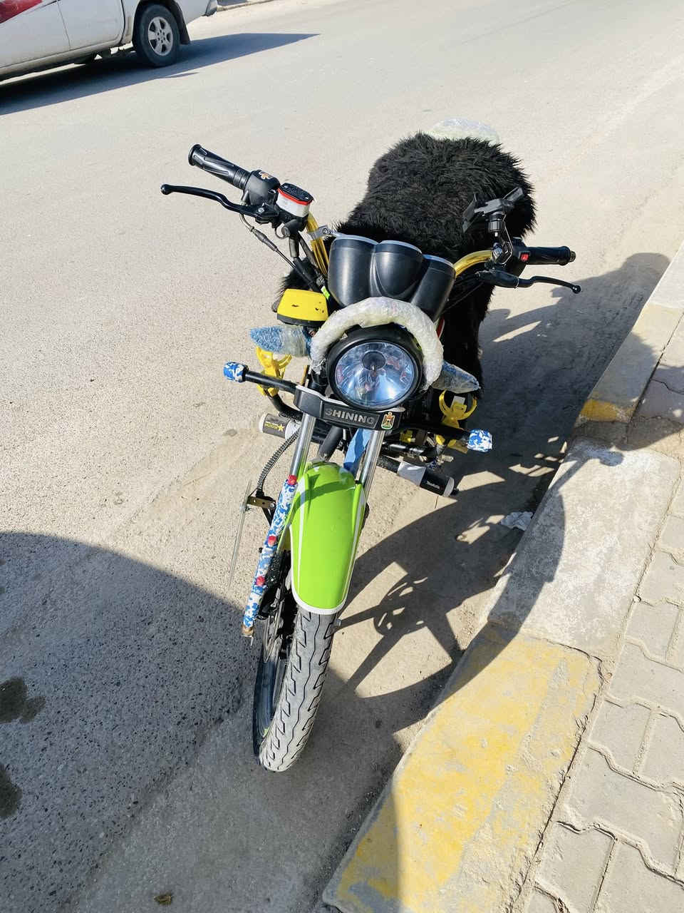 سلام عليكم
ماطور شينك لبيع 

بعده شركه لماطور ماشي 800

سعر خاص رقم ***********

مو شراي لا يجي يعبني
مكان حديثه
