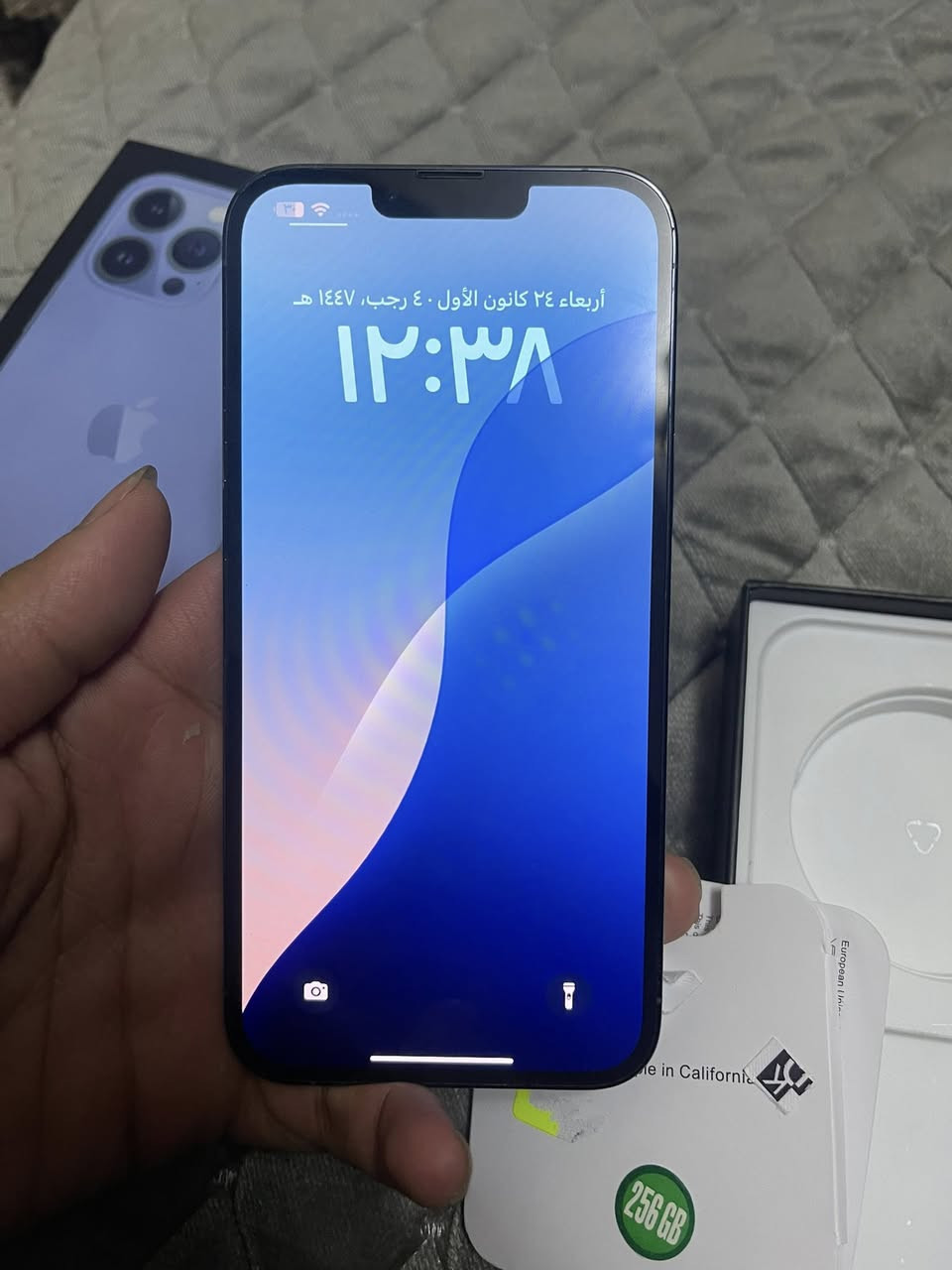 سلام عليكم مبايل ١٣ ابرو ماكس المبايل ماستر جديد لون بحري ماداخل تصليح ابد تجي شوفه يله تاخذه ذاكره ٢٥٦ مبايل ماستر مو هاذ الوربي ماستر ب٧٥٠ وبي مجال ***********
