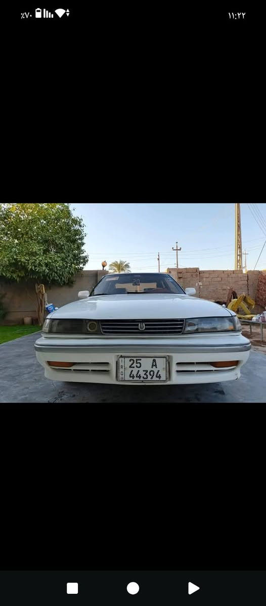 السلام عليكم للبيع تويوتا مارك مديل 1991 رقم كركوك انكليزي جديد سياره جهزه من كلشي  مكينه كير كله بشرط حداديه بشرط سياره كامله ماتصرف عليهه ألف دينار سنويه ل 2030 بسمي شرط التحويل ثاني يوم مكان السياره ديالى المقدادية الاستفسار *********** السعر 58 وبيها مجال

