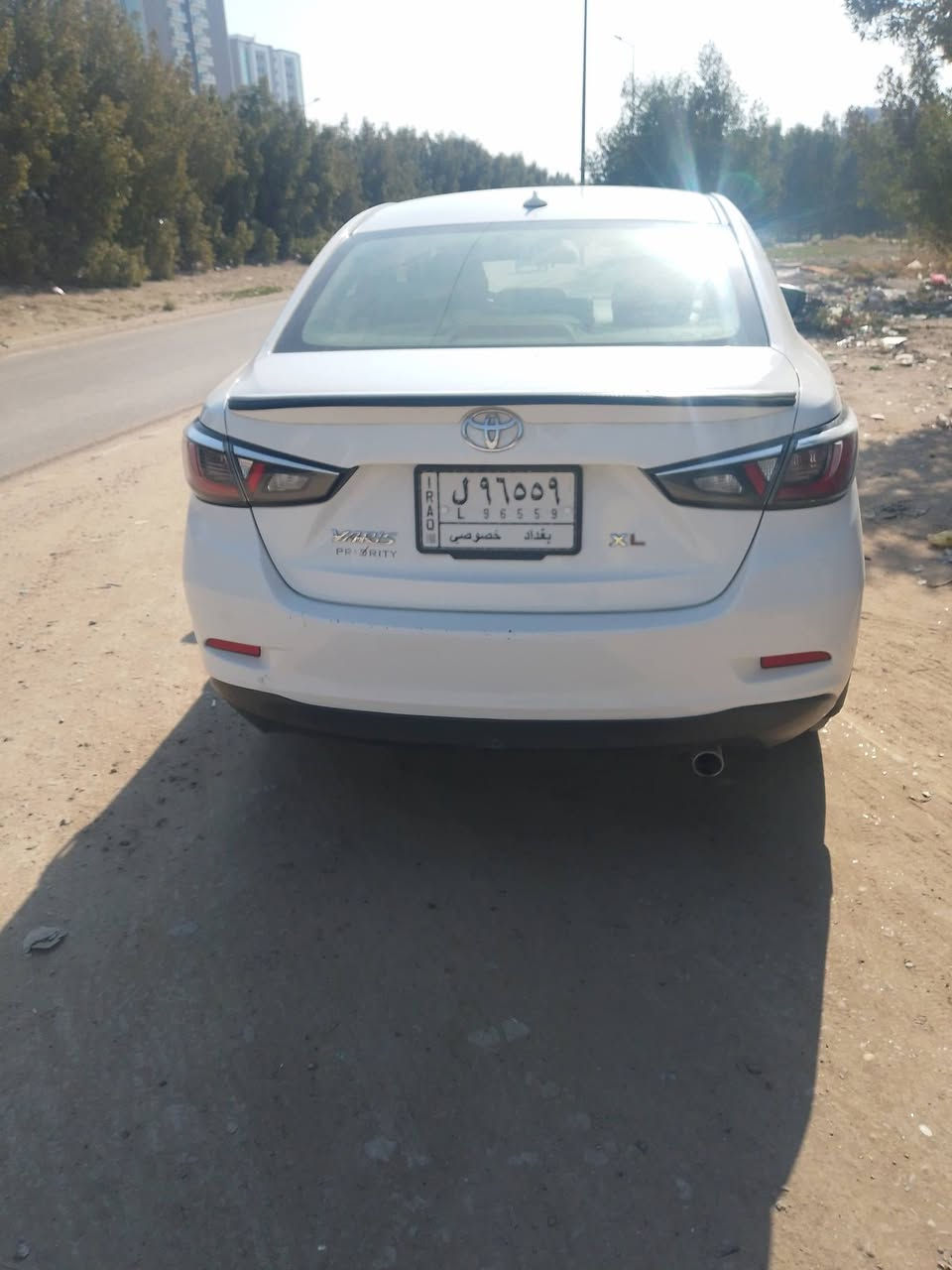 السلام عليكم سيارة تيوتا يارس وارد امريكي 2019 معوقين بغداد بشهر السابع 2026 تتحول حرة  السعر 100وبيها مجال لاتصال على هذا الرقم *********** واتساب موجود بي
