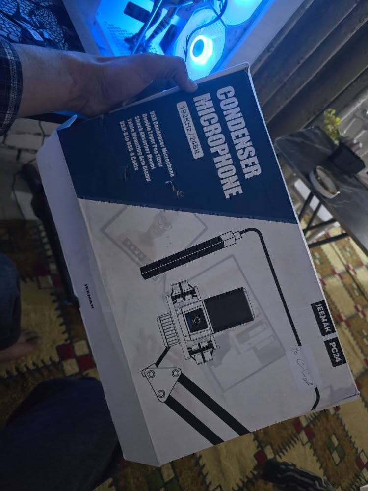 ملاحضة  كل لكرتين موجوده فقط شاشه بدون كارتون. وصل ضمان موجوده صورته 

ANTEC CX300 ARGB WHIT

DEEPCOOL PF600W 80+ WHITE

GIGABYTE B550M-K

KB KM170 COMBO

MASS COOLER S4000 WHITE

R5 5600X TRAY 

ROCK UPS OFFLINE 1500VA

TFORCE 2XBGB 3600 DELTA RGB

WD BLUE M.2 NVME 1TB SN5000

WINDOWS STICKER

كرت شاشه XFX RX6700 10GB 2FAN SWIFT

ال شاشه 2K هرتزيه 180.  لون ابيض  شاشه بدون كارتون    

كيبورد Razer ORNATA V3

موس لوجتك Logitech G502

مايك CONDENSER   سعر 25 

كيبورد 15. لابيض 

سعر ل بي سي  ول شاشه مليون و 150.  الموس 35. كيبورد 30.   رجاء رجاء مو شراي لا تدخل. ل ستفسار ***********.  مكاني بغداد عدي توصيل بغداد, العراق
