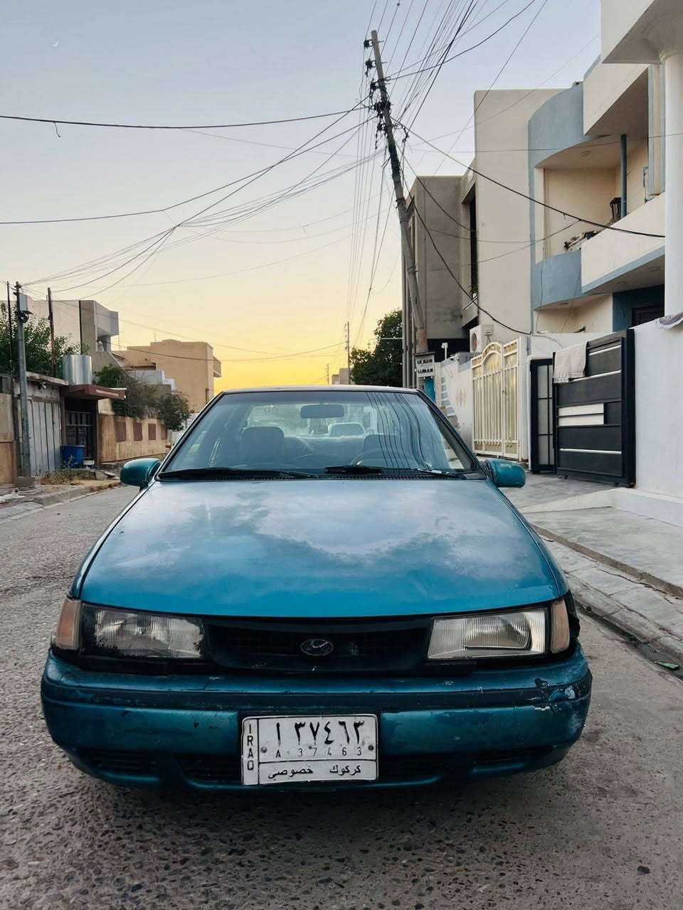 سيارة هونداي اكسل موديل  1993 مع بطاقة بانزين للبيع عنوان كركوك للاستفسار التواصل مع ***********

