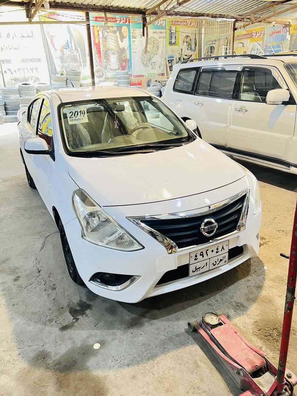 يالله.
نيسان صني 

2019

خليجي بليته زركه 

كفاله من فتح وصبغ  وتبديل 

رقم اربيل بأسم شركه 

تحويل او وكاله ثاني يوم 

بيها بارد لسياره 

كامره بيها شاشه 

شاشه كبيره 

داخلها نضيف جدآ 

تخم تاير جديد

 تخم دبلات 

جديد

بيها ملاحضات بسيطه

مكان لسياره نجف كوفه 

سعره ٩٥ وبيها مجال للشراي 

ملاحضه مراوس بسياراتوا النترا  ترهم

***********
