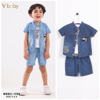 طقم ولادي • صيفي • ٣شهر-١٨شهر