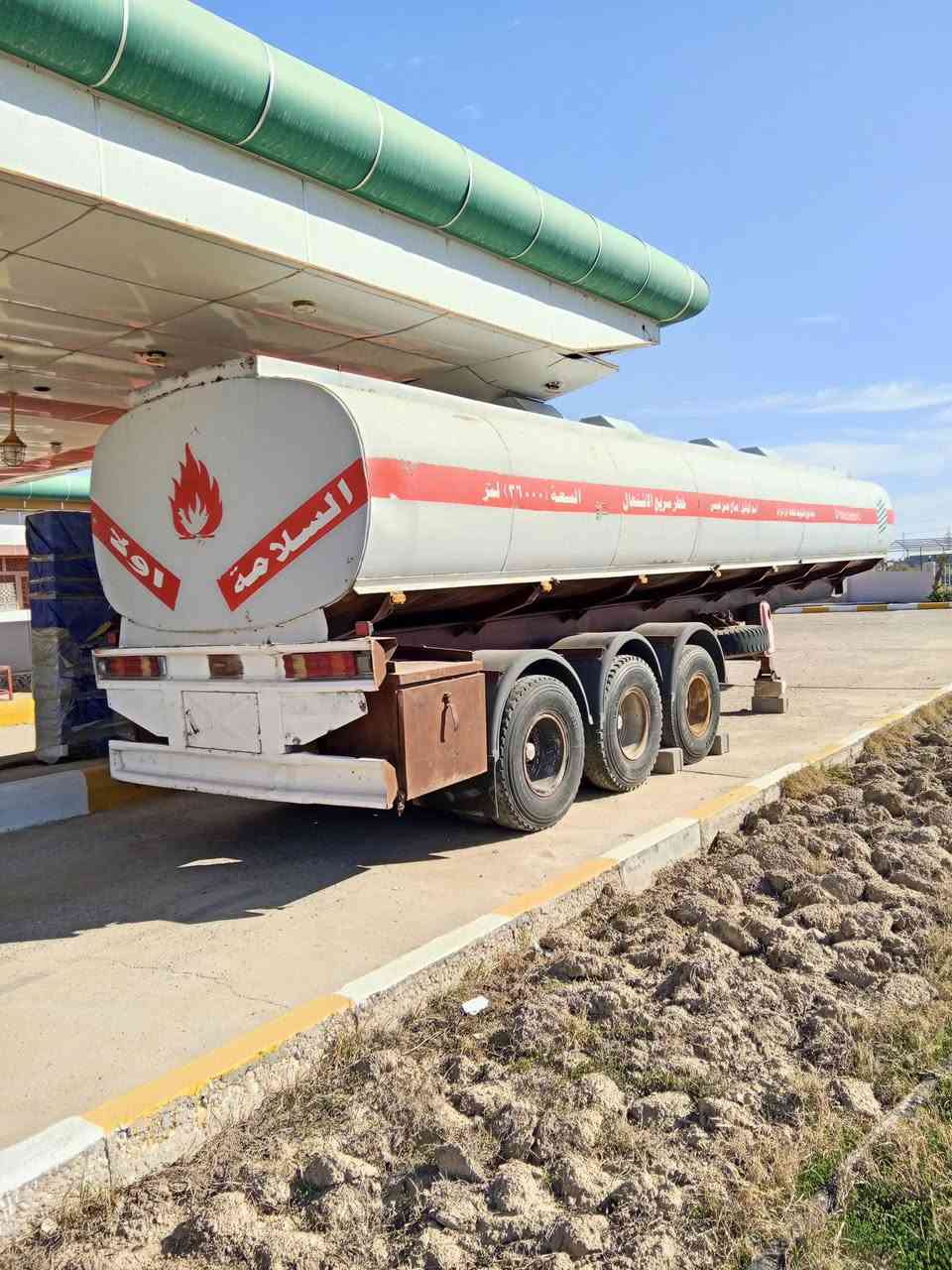 السلام عليكم
تانكي للبيع  حمولة 36
الرقم ***********
