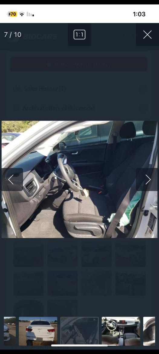 للبيع كيا ريو موديل 2022 وارد اميركي ماشيه 66 الف مايل ماشيه قليل بالعراق 
 حادث 3 قطع ليبل واحد  مصبوغات مواصفات s 
حداديه بلاديه 
تخم تاير جديد 
بسمي مداور ثاني يوم
العنوان بابل حله السعر 125 وبيها مجال  ***********
