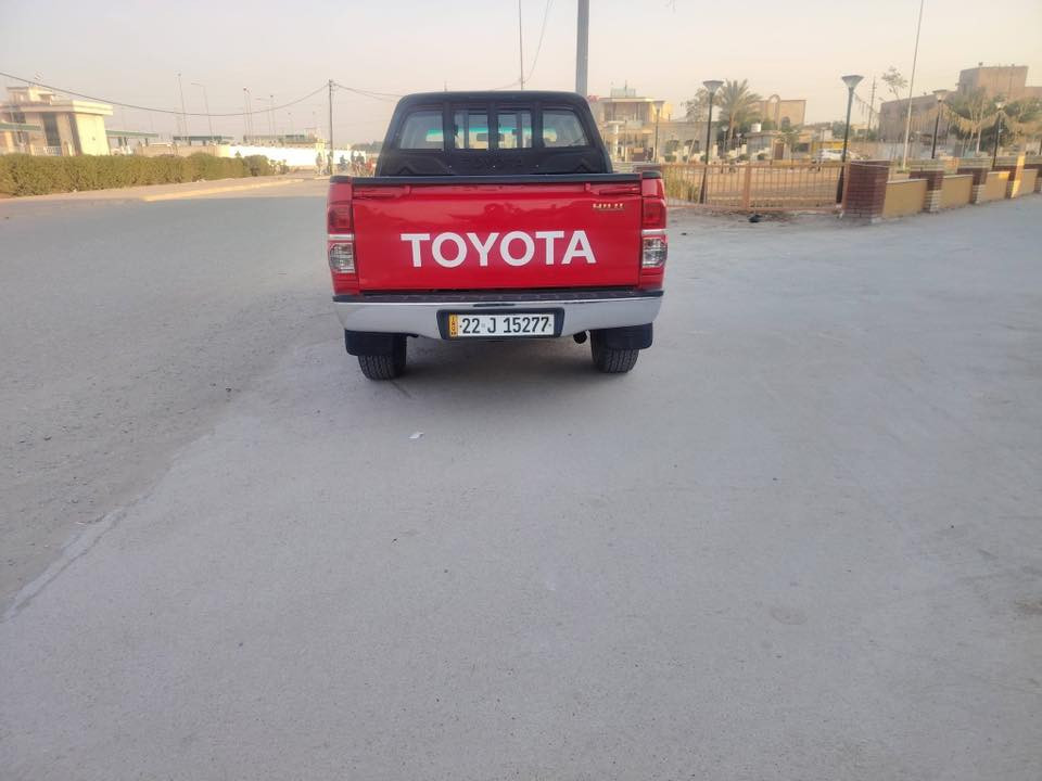 للبيع تويوتا هايلوكس 2014 سيد نهرو فول مواصفات شاصي 22 سنوية جديدة 2030 رقم اربيل دولي ماشية 162 الف حقيقي تخم تاير جديد حدادية جديدة كير مكينة كفالة السعر 230 وبيه مجال المكان واسط عزيزية الرقم ***********
