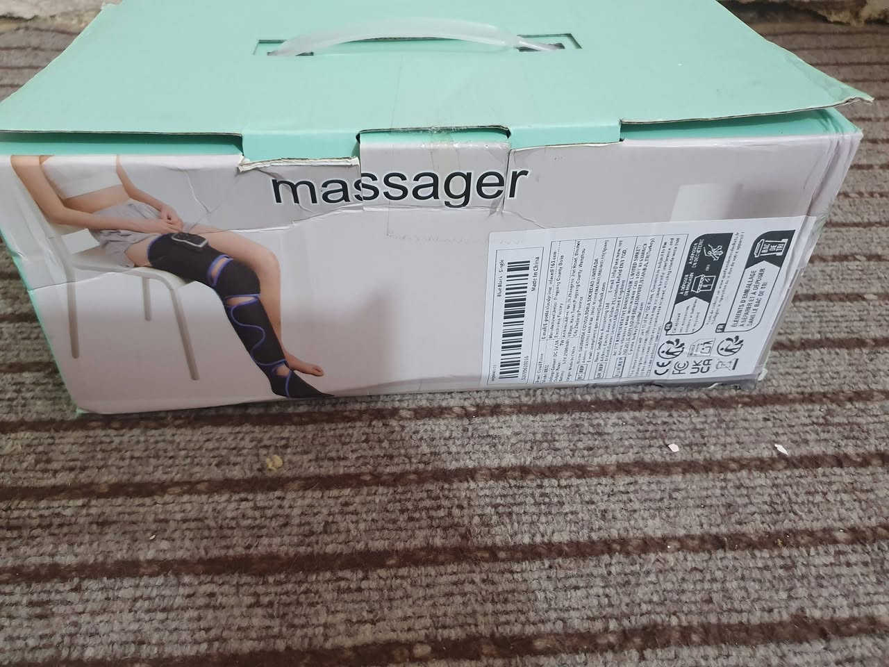 جهاز تدليك للساق
25 الف


**إذا كنت صاحب هذا الإعلان وتريد حذفه لأي سبب، رجاءا أرسل رسالة إلى الدعم الفني**