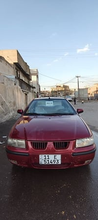 سمند خصوصي موديل 2012 لون ماروني سنوية ل29 رقم انگليزي شرط تحويل  مطلو...