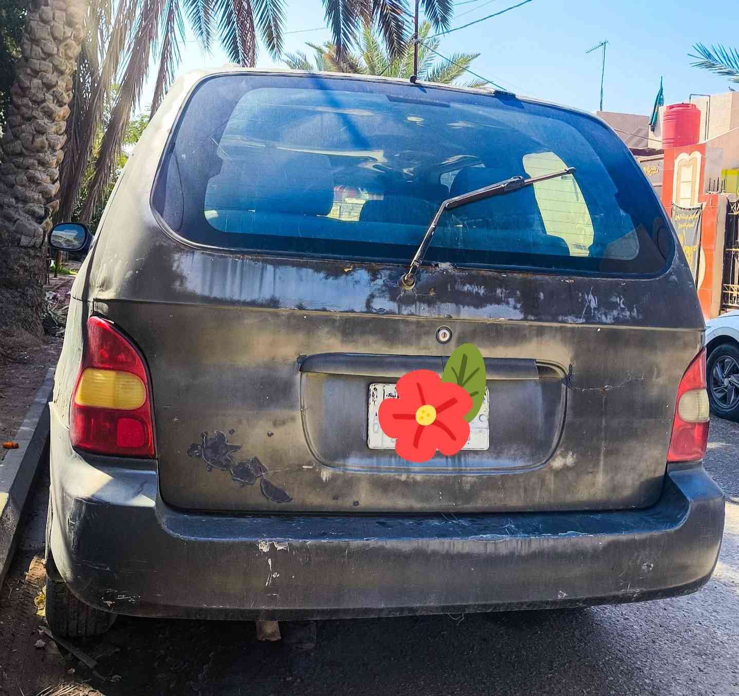 كرنفال موديل ٢٠٠٠ للبيع 
رقم بغداد مشروع وطني صاحبها يريد مداور
مكانها السماوة محرك ٣٠٠٠ مسكر ( كاز ) اوتماتيك
حدادية غرفة نظيفة كهربائيات شغالة


**إذا كنت صاحب هذا الإعلان وتريد حذفه لأي سبب، رجاءا أرسل رسالة إلى الدعم الفني**