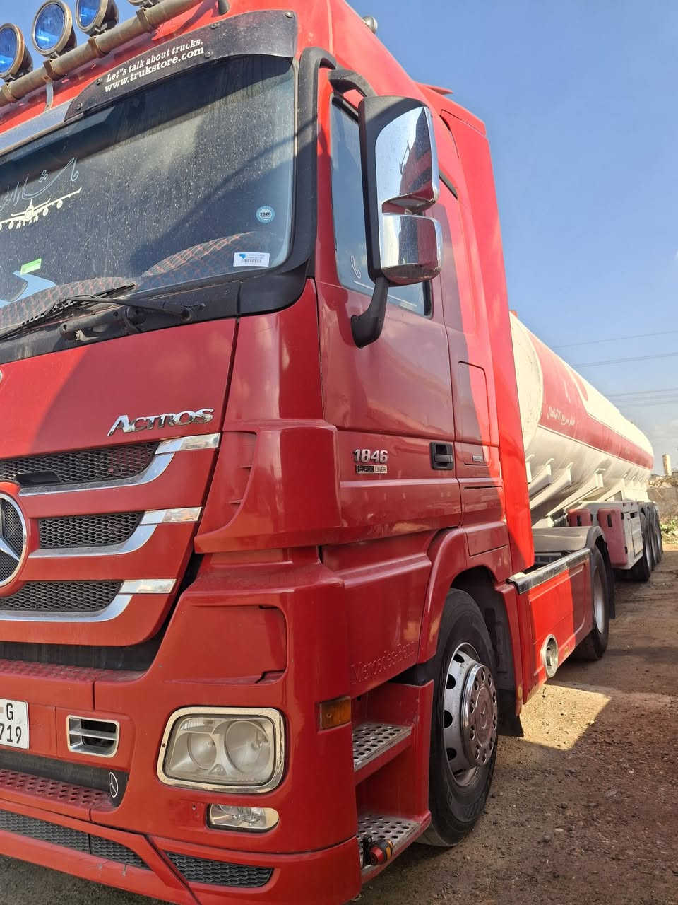 معرض عالم السيارات للمعدات الثقيلة
​📍 الموقع: [خط السريع الفلوجه ]
اكتروز صهريج 2007
عرجه 8نمر بدون كلج
سعر 420وبيه مجال 
​📞 للاستفسار والحجز: [***********]
***********
