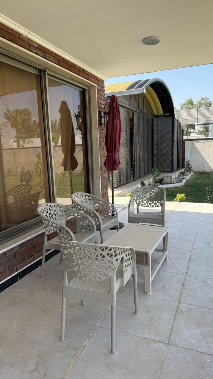 مزرعة للإيجار اليومي 🏡🌳
📍 الموقع: بغداد – ابو غريب 

✔️ أجواء هادئة ومناسبة للعوائل

✔️ مساحة واسعة وخدمات متوفرة

✔️ مثالية للراحة والونسة

📌 للحجز والاستفسار يرجى الاتصال أو المراسلة على واتساب: 

 📞 ***********

 موثق في تطبيق اجرلي لسياحة المزارع في العراق 🇮🇶
