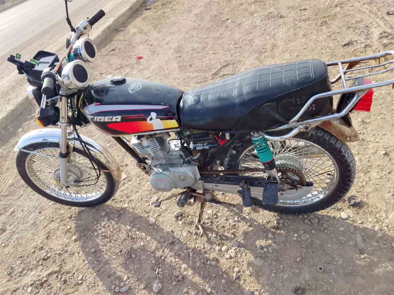 دراجه ايراني للبيع تايكر موديل 18 دراجه خير من الله مكينه خرسه گهربايات كلها شغاله دراجه كامله مكمله رقمي ***********
