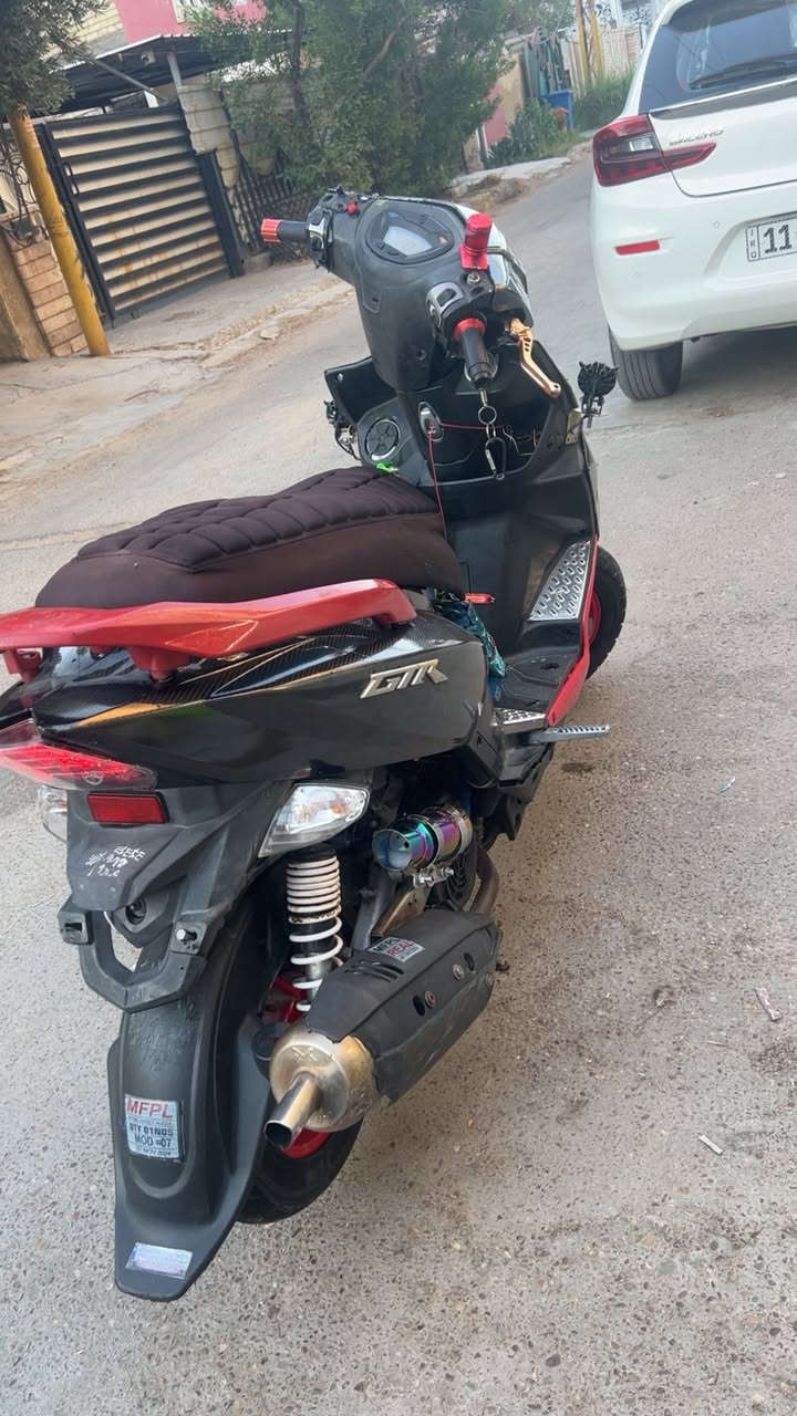 دراجه ماكس ثعلب GTR (ونص58 ) دراجه مزوعه تزويد خير من الله شلعه معدل شك كاع تزويد عليه بوشه( moto/ls ) كلجات امامي خلفي(Rms) مال يابان مزود مناك نوزل(Denso) سلف (رياضي ابو كصب سريع) راديتر بنكات دبه غاز لجماليه فقط بس بنكات شغاله ملاحضه ( بيه ماشه عوجه بدون حادث بجم مكاني بغداد الغزاليه خاص مقفول فقط على خط *********** متواجد من 8 ليلا لل12 ليلا ليحب يجي يشوفه 
سعر مليون وبي مجال كلش قليل ❤️🔥
