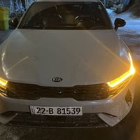 كيا k5  موديل ٢٠٢١  السياره Gt  ماشيه 66 ك / م  السياره سونارها موضح ب...