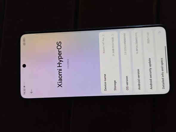 Xiaomi 14t pro
هەندێک وردە شوختی هەیە
لەگەل تەبعێکی زۆر کال هی تیکتۆک 
باقی زەمان 
٤٢٠ هەزار
بێ ئەشیا
٥١٢ رام ١٢
پۆبجی ١٢٠
فول فول بۆ یاری و کاری قورس 
شاشە ١٤٤ هێرتز ئەمۆلید
mideatek 9300+
پاتری ٥٠٠٠
١٢٠ وات
زەمانی هەمو شتێک 
ناونیشان هەولێر 
گەیاندن هەیە 
*********** أربيل
