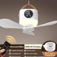 مراوح تخييم • شحن • قطعتين