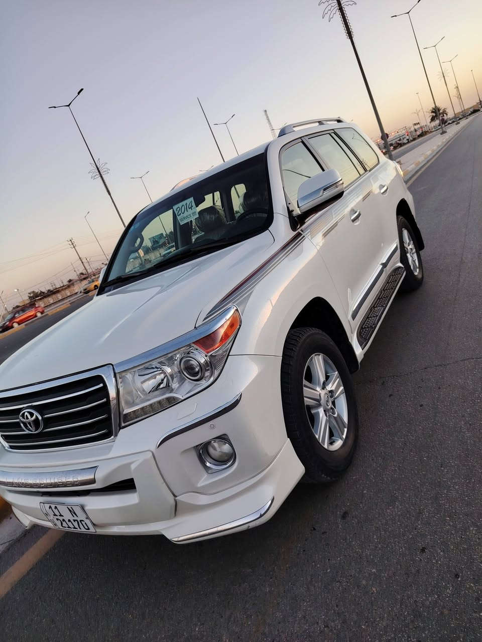 سلام عليكم رمضان كريم
سياره نوع لاندكروز موديل 2014بريميه فول مواصفات واحد عله واحد مواصفات لكزز فتحه بصمه شاشه كامره حساسات امامي خلفي  ثلاجه تحكم ستيرن جهتين شاير مري مري شفط منضومه كشاف زنون سستم سماعات صوت كشنات كهرباي جلد تبريد تدفاه كشنات 7راكب 3قطع تبريد جنطه كهرباي مانع نزلاق مثبا ت سرعه زراك لايت كفاله عامه كير مكينه حداديه تخم تاير تبريد كفاله من ضربه او تبديل او صبغ او بارد او فتح كفاله عامه العنوان كربلاء السعر 398بيه مجال رقم الهاتف***********
