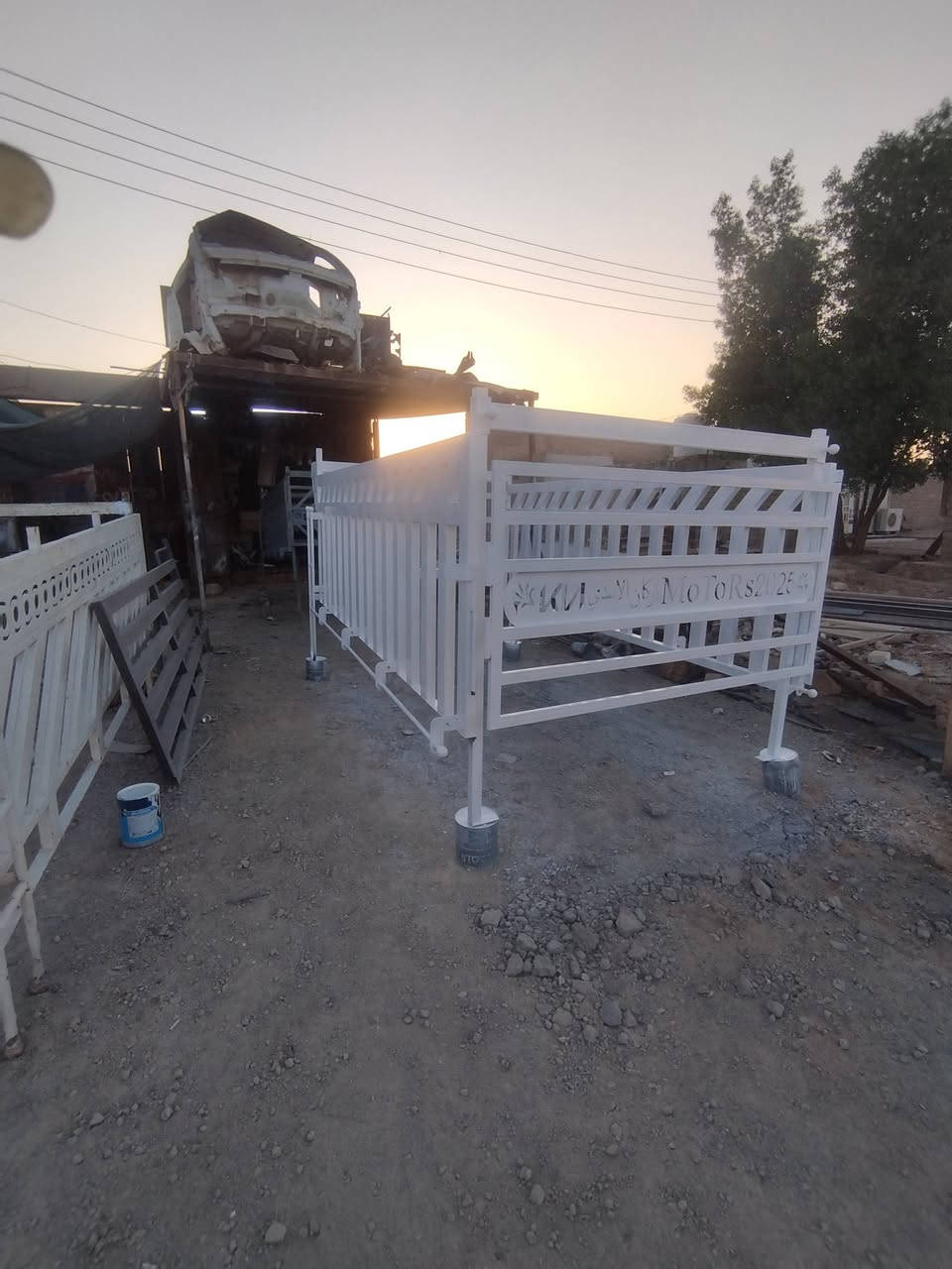 محجرات كيا نثيه +فحل حسب الطلب 
درع امامي فدرالي ثقيل 

تحويره كاز ١٢٠ + ١٠٠ 

صندوك عده تزكام أنكر ثقيل 

دعاميه خلفيه تسكام 

تغليف بدي حوضي +كوري 5 قطع ضمان

***********

*********** 

عنوان سوق الشيوخ قرب ام العباس
