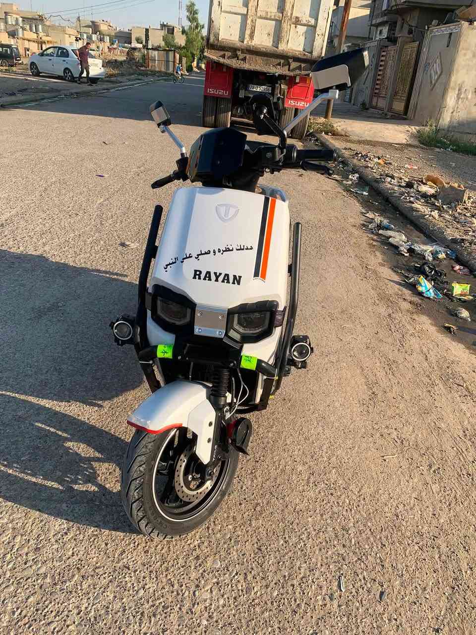 Tailg الريان وحش الكون مدرعvip
ابيض 
بلاجكتورات عالي وناصي ورماش
لايتان زنون
بي الشحن التلقائي
نوع البطاريات كرافين افضل شي
شاحن اصلي
ماطور كلش مرتب وحلو
ستخدام  شهر واحد فقط
السعر 
مليون ٣٥٠ 
عنوان الموصل جانب الايسر 
بيه هورن طاط. ***********
