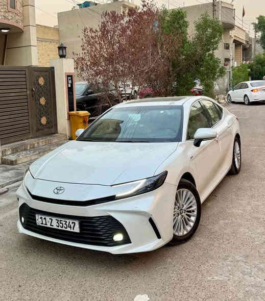 السلام عليكم
كامري 2025 خليجي E-PLUS
وكالة عبد اللطيف جميل
فووول مواصفات للاخير...  1/1
مكفولة كفالة عامة بحاله الزيرووو.. 
ماشية 1600 كيلو 
بانزين وهايبرد
بصمة
سقف فتحة 
حساسات امامي خلفي
كامرا
برده كهرباء
مري شفط
شحن وايرلس
رقم بغداد بأسمي 
سنوية وهزه جديدة
السيارة جديده بحاله الوكاله سعرها 275 وبيها مجال بسيط  بلعافيه ع الياخذها 
للإستفسار ***********
