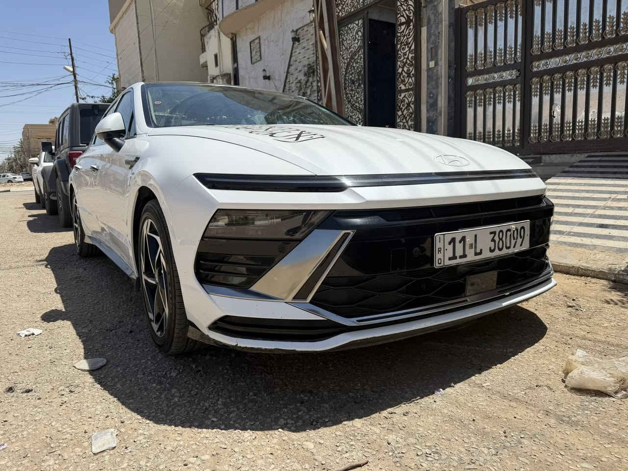 سوناتا خليجي موديل2024فول موصفات مكفوله من الصبغ بيه تعديل pdr بالباب الخلفي الباقي مكفول رقم بغداد مكان السيارة كربلاء ***********
