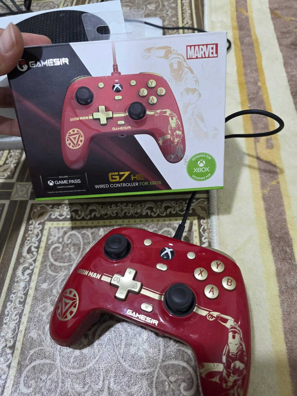 للبيع جهاز اكس بوكس سيريس اس ذاكره 512 وتم تفعيل اشتراك كيم باس (شهرين) من تاريخ 5/23 الى 7/22 مع هارد (1تيرا بايت) نوع SSD الافضل والاسرع بنقل وتشغيل الألعاب مع جوستك الجهاز الأصلي وايضا جوستك ثاني نوعيه اصليه الجهاز نظيف ما داخل تصليح ابداً مع الكارتون ومع جميع الألعاب الي تريدها سعر الجهاز 550 الف
للتواصل واتساب او مكالمه هاتفيه 
الاتصال على الرقم
***********
عنواني البصره الحيانيه قرب سوق القسم
