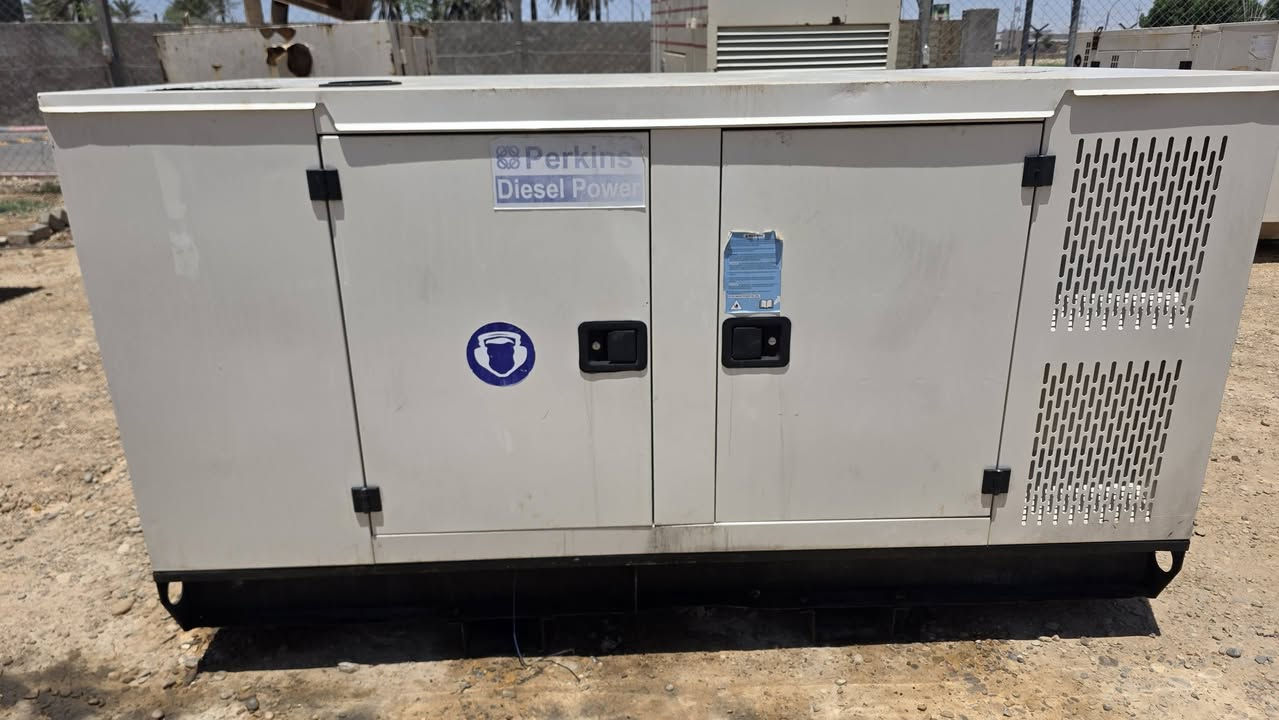 للبيع مولد بيركنز (Perkins) الأصلي بقدرة 100 KVA.
​✅ المحرك: بيركنز (Perkins) أصلي.
✅ القدرة: 100 KVA.
✅ النظام: برودكشن (Production System).
✅ الحالة: نظيف جداً (كاتم صوت).
للاتصال ؛ ***********

​📍 الموقع: واسط - الكوت ( يوجد توصيل )
