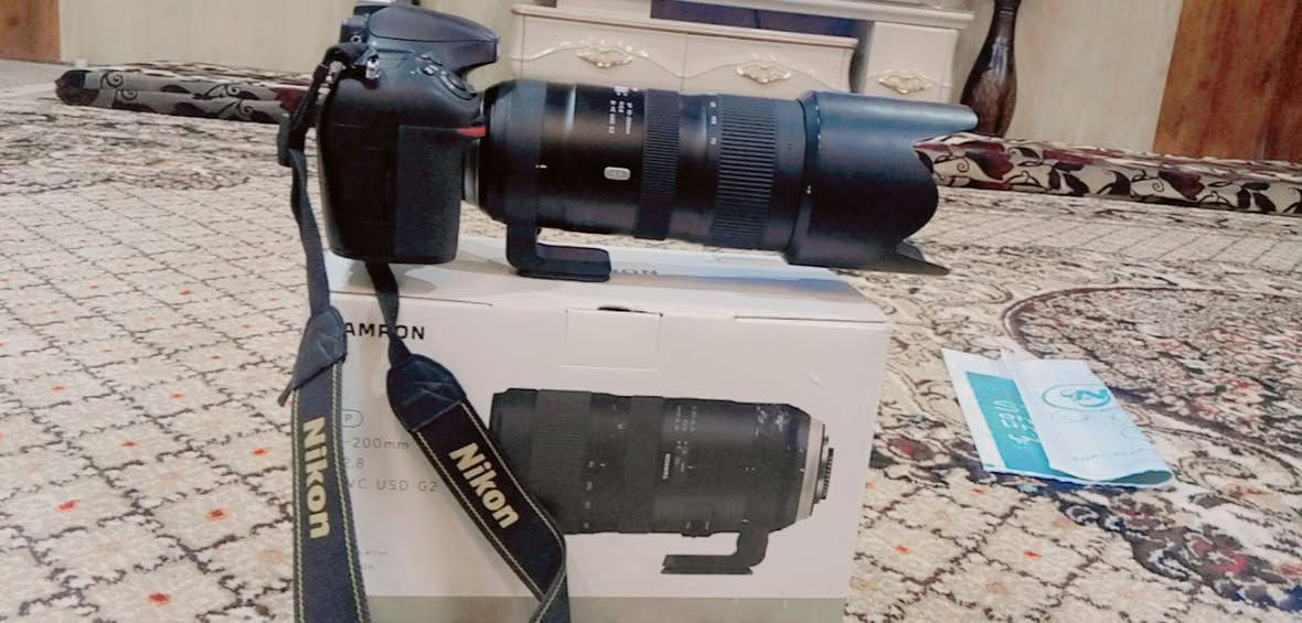 كامرة D800 full frame 
عدسة تامرون 70-200 جديد فتحة 2.8
عدسة 50 ملم 
انطيني سعر حسب القناعة موصل, نينوى


**إذا كنت صاحب هذا الإعلان وتريد حذفه لأي سبب، رجاءا أرسل رسالة إلى الدعم الفني**