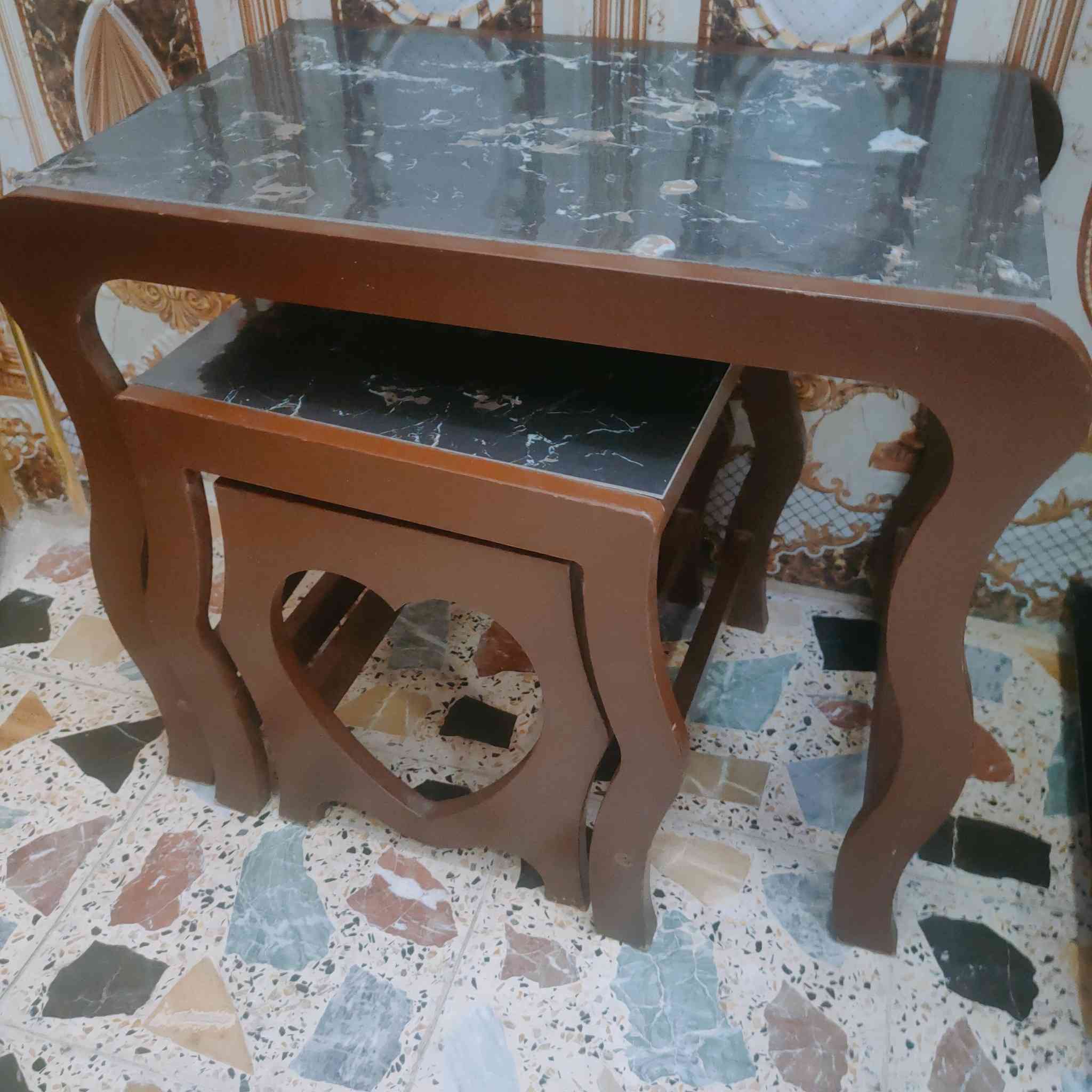 السلام عليكم
طخم قنفات +طبلات+ميز بلازمة للبيع للاستفسار الاتصال على الرقم 
***********
